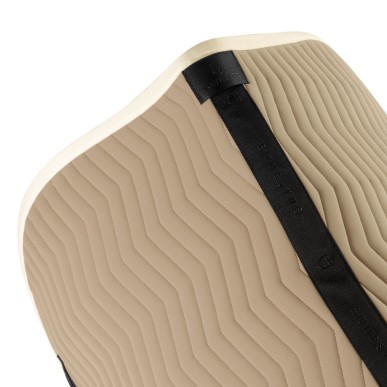 Tapis de selle CSO Equestro Wave Quilting Marron clair