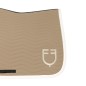 Tapis de selle CSO Equestro Wave Quilting Marron clair