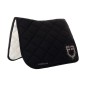 Tapis de dressage en tissu technique Noir - Equestro Tapis de dressage en tissu technique Noir - Equestro