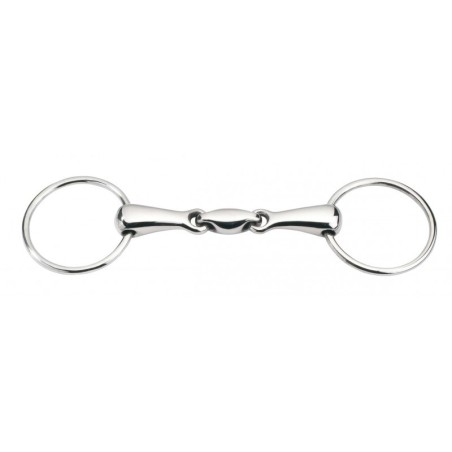 Mors Feeling à anneaux double brisure anatomic inox