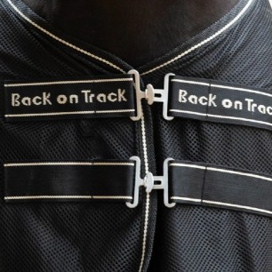 Chemise filet Sienna noir - Back On Track