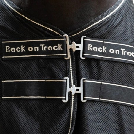 Chemise filet Sienna noir - Back On Track