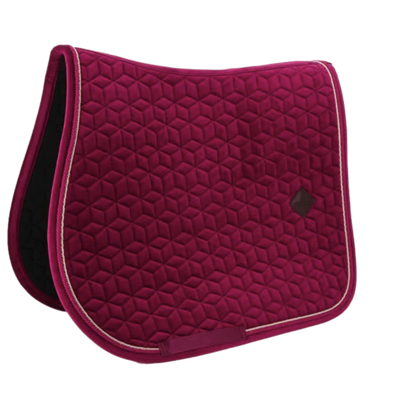 Tapis de selle Kentucky Velvet Jumping - Fuchsia Tapis de selle Kentucky Velvet Jumping - Fuchsia