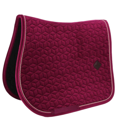 Tapis de selle Kentucky Velvet Jumping - Fuchsia