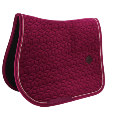 Tapis de selle Kentucky Velvet Jumping - Fuchsia