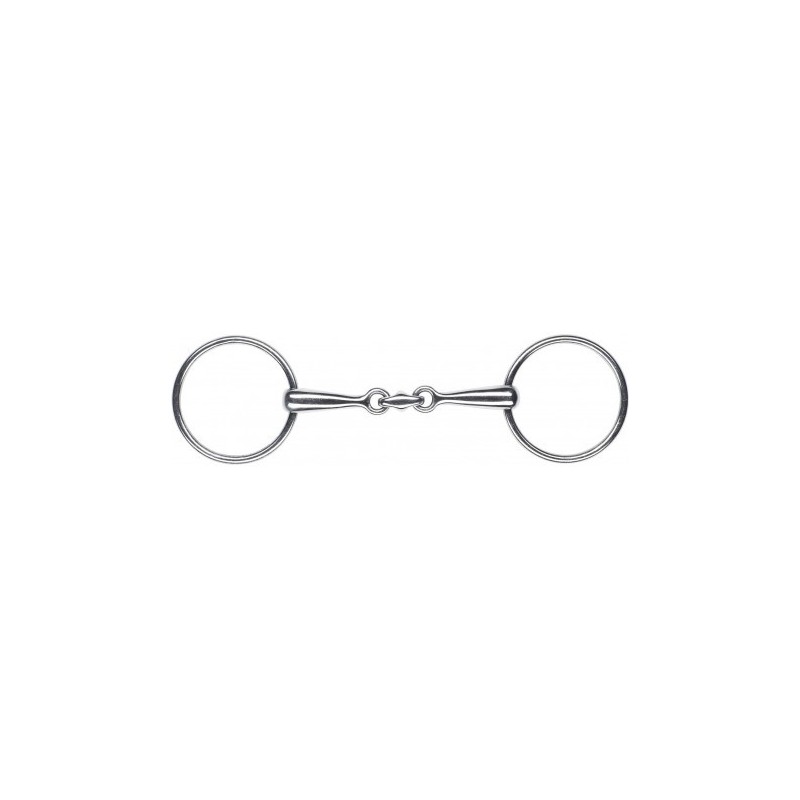 Mors Feeling à anneaux double brisure anatomic fin inox Mors Feeling à anneaux double brisure anatomic fin inox