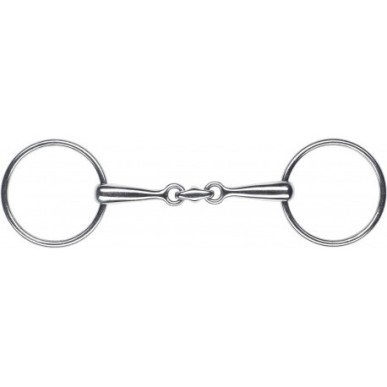 Mors Feeling à anneaux double brisure anatomic fin inox