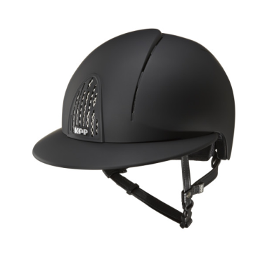 Casque KEP Smart noir matt visière polo large