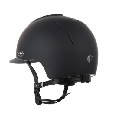 Casque KEP Smart noir matt visière polo large