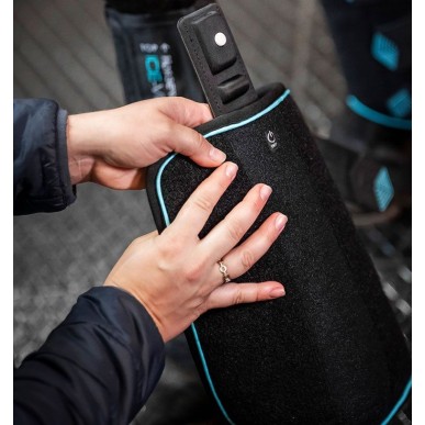 Guêtres Ice-Vibe Horseware Noir/Aqua