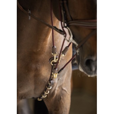 Gogue HFI en cuir - Marron