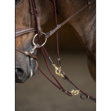 Gogue HFI en cuir - Marron
