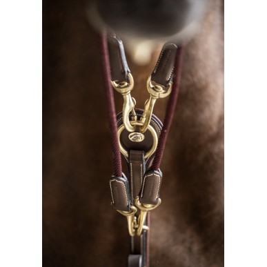 Gogue HFI en cuir - Marron