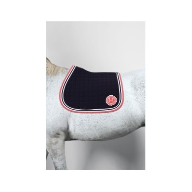 Tapis de CSO Harcour Soft Navy/Grapefruit