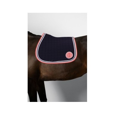 Tapis de CSO Harcour Soft Navy/Grapefruit