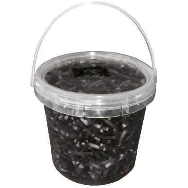 Seau de 1800 élastiques noirs Hippo tonic