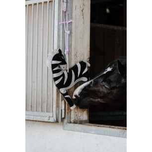 Jouet pour cheval zèbre cuir Hippo Tonic