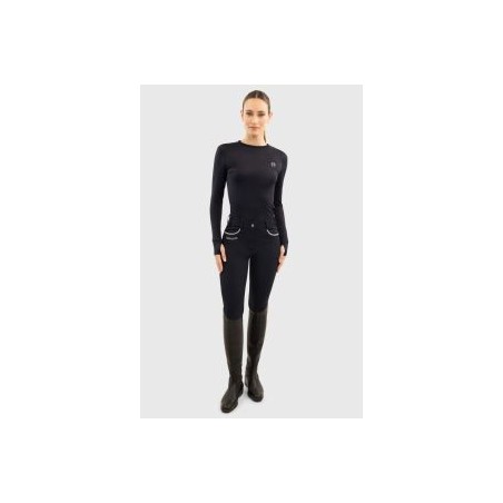 T-shirt manches longues Femme Harcour Bluvea - Marine