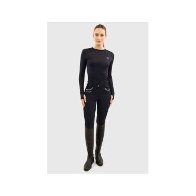 T-shirt manches longues Femme Harcour Bluvea - Marine