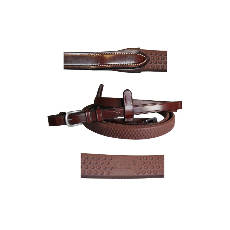 Rênes caoutchouc Eventer Lexington 16mm
