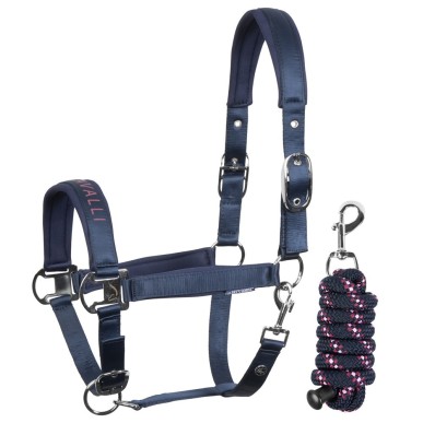 Licol et longe Harry's horse Denici Cavalli Purple Passion Satin