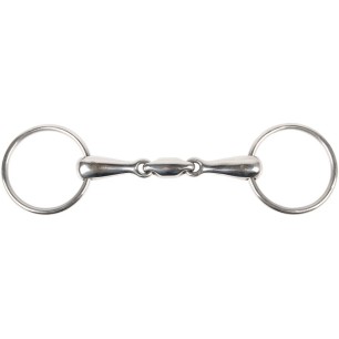 Mors Harry's Horse à anneaux double brisure Gros canon
