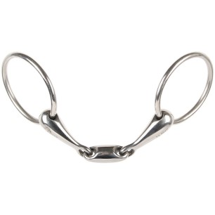 Mors Harry's Horse à anneaux double brisure Gros canon