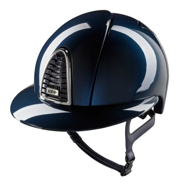 Casques KEP Cromo 2.0 Bleu Glossy visière polo
