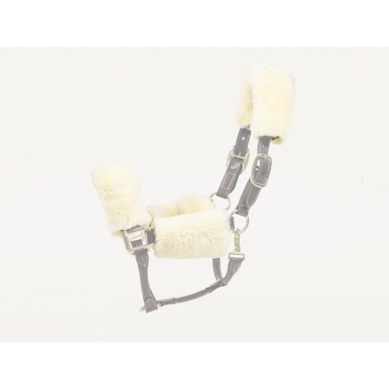 Fourreau en mouton pour Licol 4 pièces Kentucky Fourreau en mouton pour Licol 4 pièces Kentucky