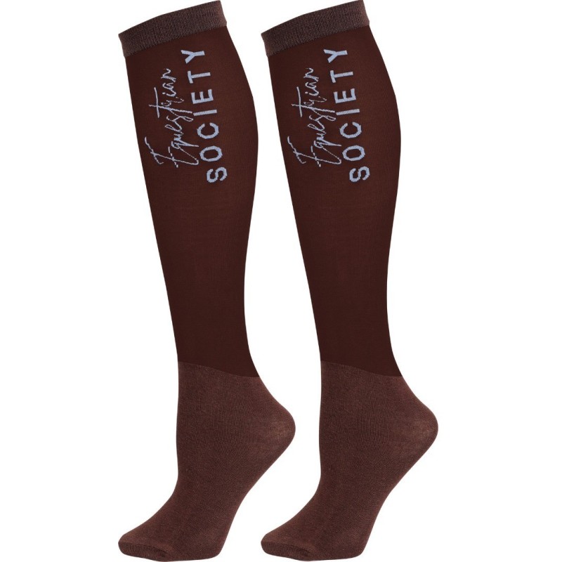 Lot de 3 paires de chaussettes fines Moa Java Harry's Horse Marron Lot de 3 paires de chaussettes fines Moa Java Harry's Horse Marron