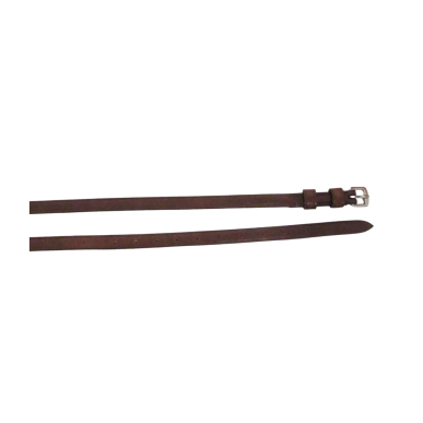 Lanières d'éperons en cuir marron Cavaletti 41cm