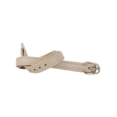 Lanières d'éperon cuir softy TdeT beige