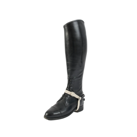 Lanières d'éperon cuir softy TdeT beige
