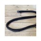 Etrivières veau plongé Jump'in noir 145cm