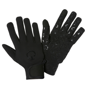 Gants d'hiver Cavalleria Toscana Unisexe Noir