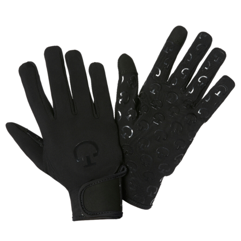 Gants d'hiver Cavalleria Toscana Unisexe Noir
