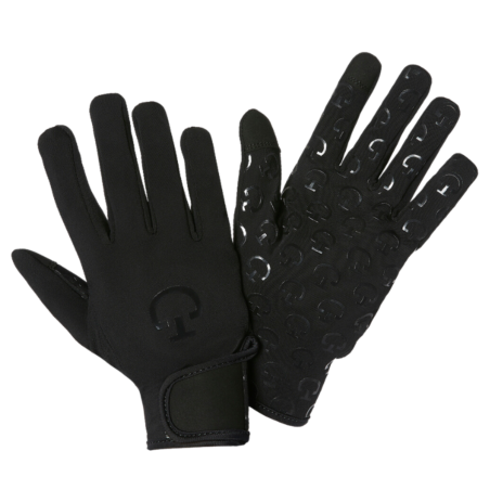 Gants d'hiver Cavalleria Toscana Unisexe Noir