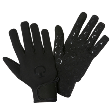 Gants d'hiver Cavalleria Toscana Unisexe Noir