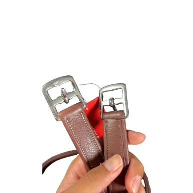 Etrivières en cuir Cavaletti