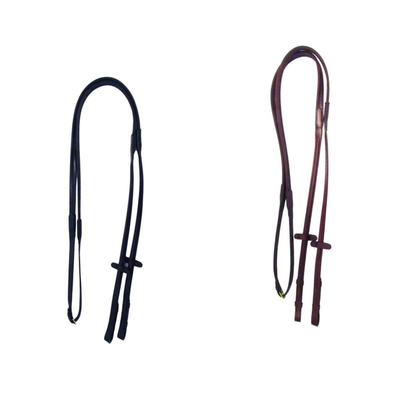 Rênes caoutchouc bombé carré Cavaletti Rênes caoutchouc bombé carré Cavaletti