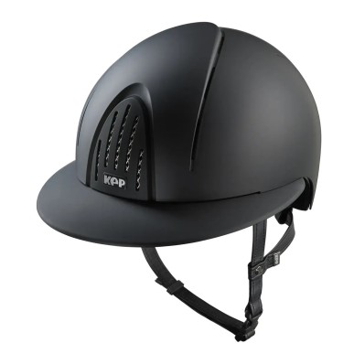 Casque KEP Smart Nova Matt Noir Visière Polo