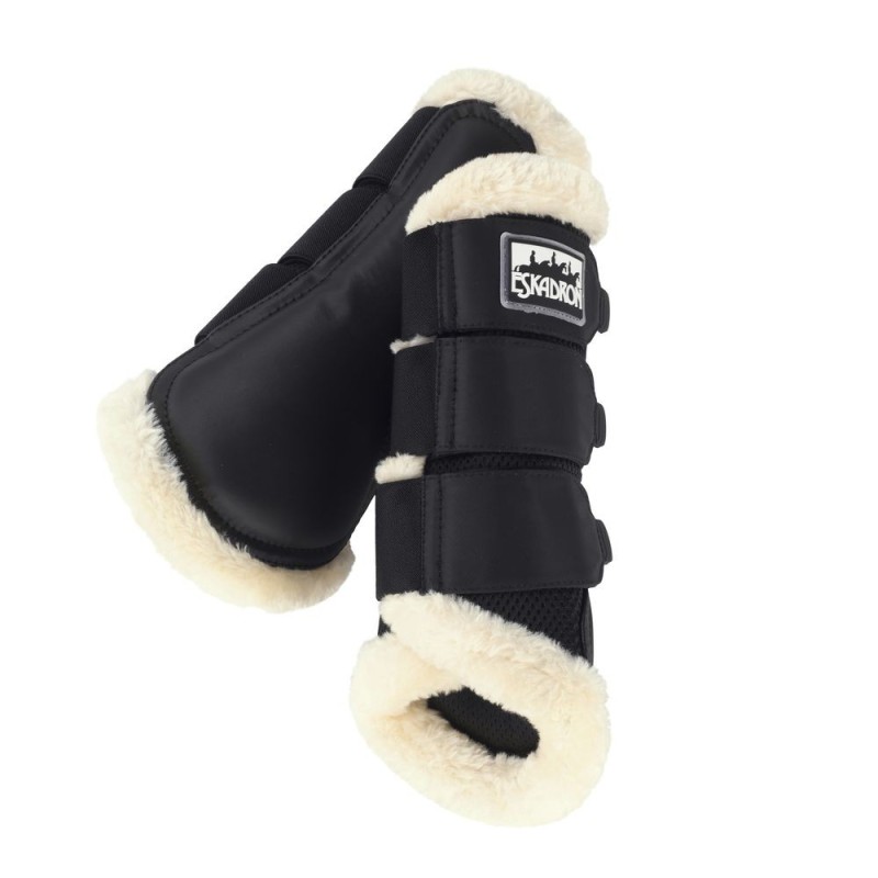 Guêtres Soft Mesh FauxFur Eskadron Noir Guêtres Soft Mesh FauxFur Eskadron Noir