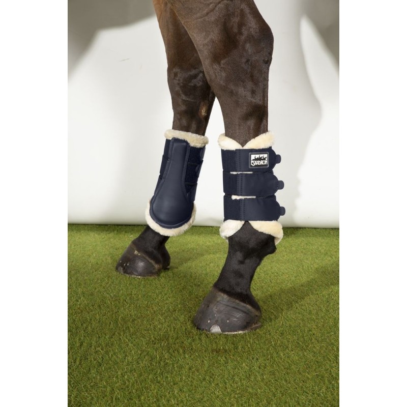 Guêtres Soft Mesh FauxFur Eskadron Marine