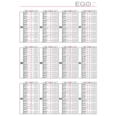 Ego7 - Bottes - Paire de Bottes "Orion" Avec lacets Noir Unisexe