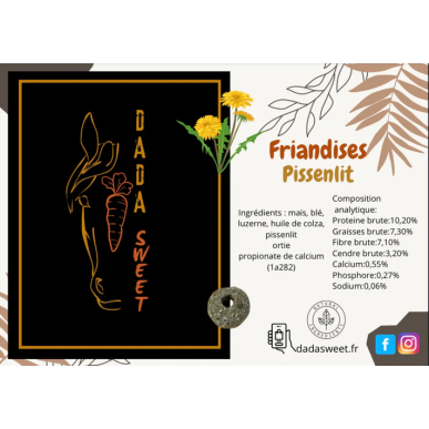 Friandises de Poches Pissenlit 1L DADA Sweet