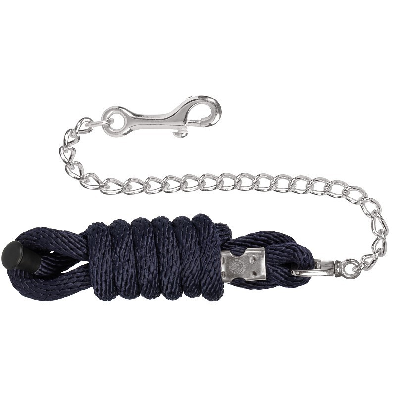 Longe de présentation Harry's Horse chaîne simple - Marine Longe de présentation Harry's Horse chaîne simple - Marine