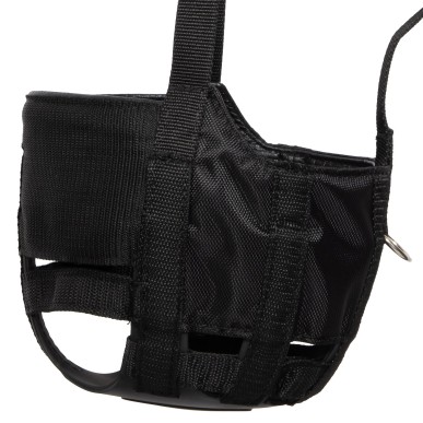 Panier de paturage Air Harry's Horse avec licol anatomique intégré nylon noir
