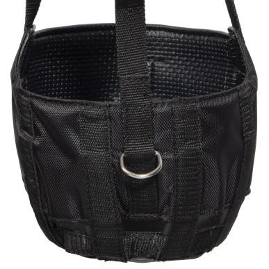 Panier de paturage Air Harry's Horse avec licol anatomique intégré nylon noir
