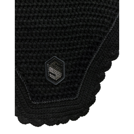 Bonnet Samshield Soundshield Swarovski - Noir