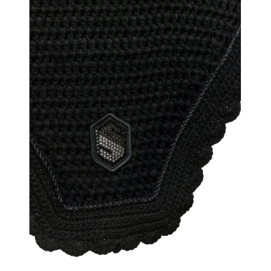 Bonnet Samshield Soundshield Swarovski - Noir